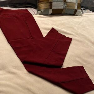 Charter Club Wine Red Dress Pants